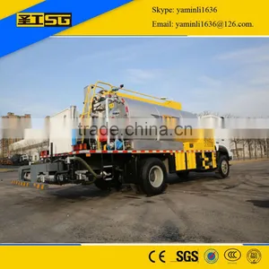 8000L HOWO With Auxiliary Engine HGY5162 GLQ Bitumen Sprayer Truck thumbnail-3