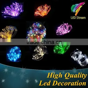 5M 50 Leds Green Starry String Lights thumbnail-3