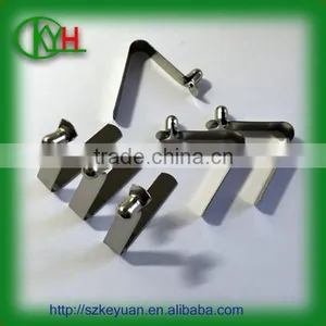 Custom Nickel Plated Steel u Shaped Small Flat Spring Clip thumbnail-5