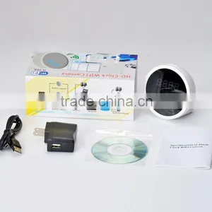 Hot Seller Alarm Clock Camera 1080P Wireless Camera thumbnail-3
