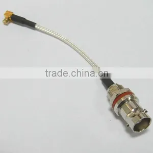 RF Connector, BNC Female to MCX Male R/a With RG316 Cable, Cable Assembly, Pigtail, Jumper Cable thumbnail-1