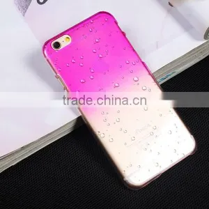 4.7 Inch Mobile Phone Accessory Ultra Thin Clear Crystal 3d Water Rain Drop Phone Case Back Cover For IPhone 5 6 6 Plus thumbnail-2