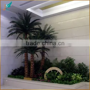 Indoor Preserved Washingtonia Palm Tree Fake Tropical Big Palm Tree thumbnail-5