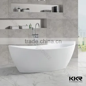 Western Style Soaking Bath Tub Spa Bath Sitting Bathtub thumbnail-4