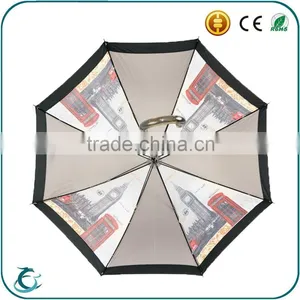 Shenzhen Umbrella Factory Sell Painting Straight Umbrella/High Quality Advertising Umbrella thumbnail-5