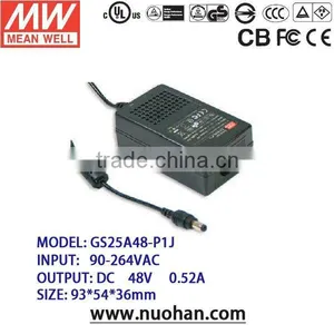 Meanwell Ac-dc Switch Power Supply/20~25W AC-DC Single Output Desktop/switching Power Supply Transformer thumbnail-1