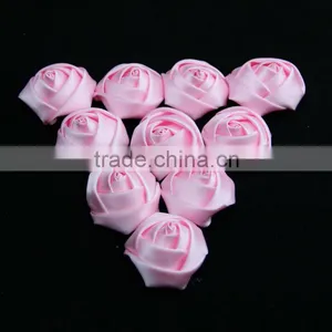 Ornament Rose Flower Lovely Satin Ribbon Flower thumbnail-1