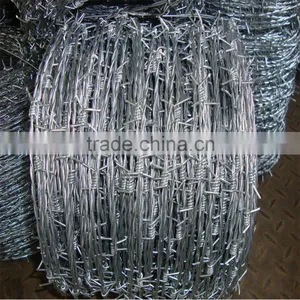 Electro/Hot Dipped Galvanized Double Line Barbed Wire thumbnail-3