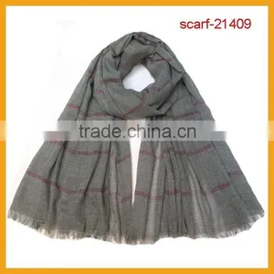 New Style Tartan Cotton Scarf thumbnail-2