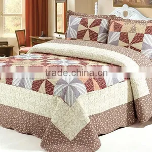 Polyester Patchwork Bedding Sets DS817 thumbnail-1