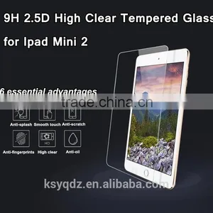 9H 0.3mm 2.5D Tempered Glass Screen Protector for Ipad Mini2 thumbnail-1