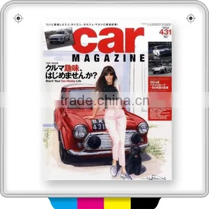 Offset Car Magazine Printing With High White Paper thumbnail-1