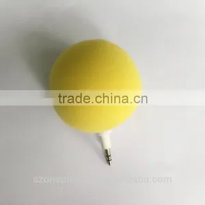 3.5mm Colorful Flash Mini Ballon Gift Speaker Used for Cellphone,PC,tablet PC thumbnail-2