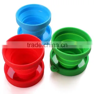 FDA & LFGB Silicone Rubber Drinking Coffee Cup,BPA Free Eco-friendly Silicone Rubber Drinking Coffee Cup thumbnail-1