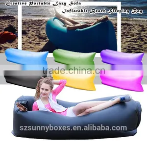 Inflatable Lounger Hangout Inflatable Sleeping Bag Air Fast Inflatable Sofa Air Bag Hangout Sleeping Bag Quality Choice thumbnail-4