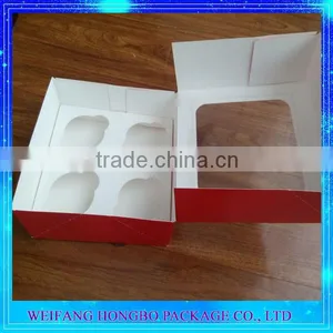 Factory Supplier Low Price Red White Cake Paper Box With ISO thumbnail-4