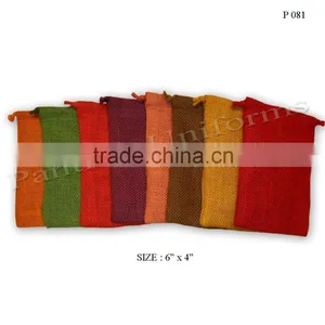 Jute Cosmetic Packing Bags thumbnail-1