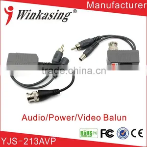 Economical & Practical Multifuncture Supply Video Balun for Cctv Camera YJS-213AVP thumbnail-1