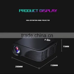 Wholesale 1800Lumens Cheap Mini LED 1080p HD Projector S320 Smart Outdoor Used Projectors Screens thumbnail-1