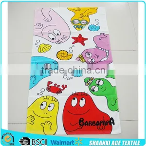 100% Natural Cotton Environmental Cartoon Garfield Print Kids Sports Towel thumbnail-5