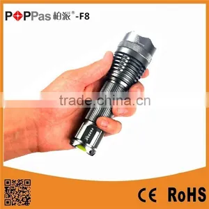 POPPAS F8 Long LightingTime Explosionproof Rechargeable Led Torch thumbnail-1