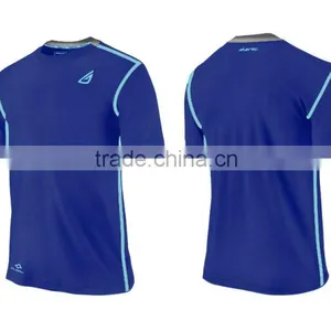 Mens Basic Short Sleeve Running Shirt Multiply Colors thumbnail-2