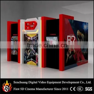 High Tech Cinema 6d Game Simulator Electric System thumbnail-1