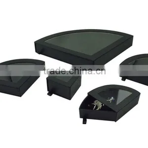 Custom New Shape Paper Jewelry Box Set Manufacturing thumbnail-1