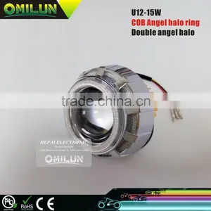 2015 Hot U12 Ange Eye Motorcycle Led Projector Lamp thumbnail-1