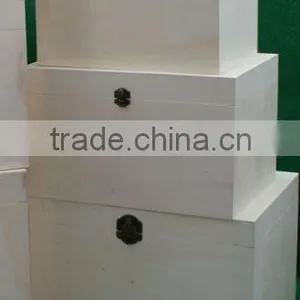 Natural Colour Wooden Toy Box thumbnail-1