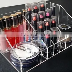 Girl's Plexiglass Storage Box Cosmetic Organizer Tray thumbnail-1