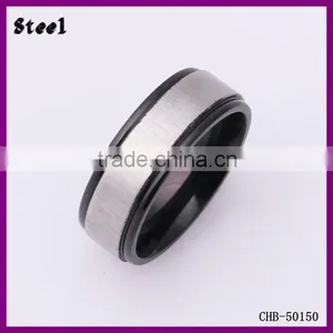 Wholesale Fashion Quality 316L Stainless Steel Fashion Couples Finger Ring thumbnail-1