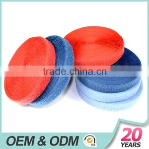 100% Nylon Colorful Hook and Loop Wrapping Tape thumbnail-2
