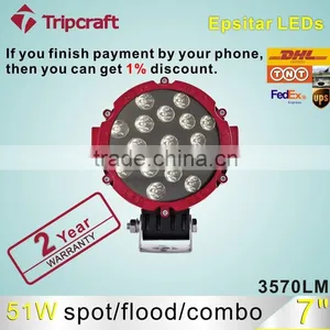 Vehicle Offroad LED Auto Fog Light Head Lamp TRIPCRAFT thumbnail-1