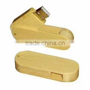 USB Flash Drive, Wooden Usb Flash Drive, Swivel Usb thumbnail-1