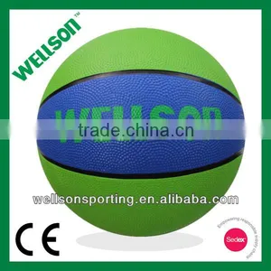 Promotional Indoor and Outdoor Rubber Basketball thumbnail-1