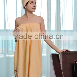 100%Cotton Bath Skirt for Women thumbnail-2