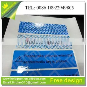 Tamper Proof Custom VOID Holograms Pass Stickers thumbnail-2