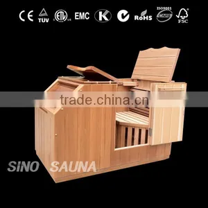 HS-002 Half Body Infrared Sauna Portable Mini Sauna Women's Beauty Machine thumbnail-4