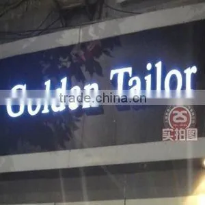Stainless Steel Side Surface Illuminated LED Channel Letter Sign thumbnail-1