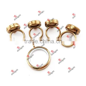 Fashion Metal Black Locket Rings for Christmas Gifts (BLR51204) thumbnail-2