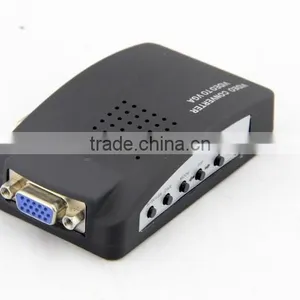 AV To VGA TV CCTV BNC/RCA S-Video AV to VGA Converter Adapter Converter Wholesale thumbnail-3