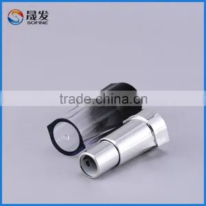 New Product Hot Sale Makeup Packaging Empty Lipstick Container With Clear Mixed Balck Tranparent Lipstick Cap thumbnail-3