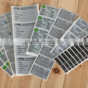Snack Food Packaging Paper Adhesive Stickers thumbnail-1