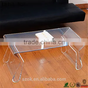2015 Modern Design Small Acrylic Coffee Table Wholesale thumbnail-1
