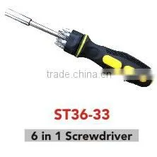 6 in 1 Screwdriver,multifunction Screwdriver,auto Repair Tool thumbnail-1