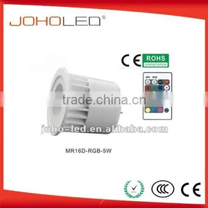 Bluetooth LED Light Mr16 5w Spot Light, Android and Ios Smartphone APP Remote Control Mr16 RGB Led Lamp thumbnail-1