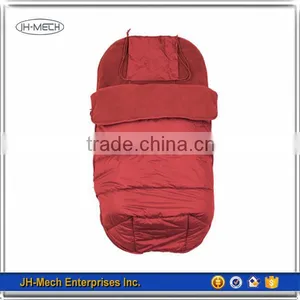 European Style Hot Sale Red Color Sheepskin Baby Footmuff thumbnail-3