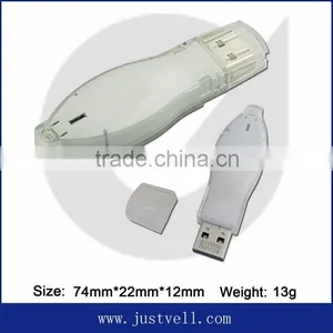 Bulk Cheap Usb Memory Stick Light up Usb Flash Drive , Usb 2.0 Driver, Plastic Case Usb Flash Drive thumbnail-1