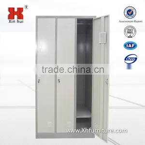 New Style 3 Door Metal Almirah Cabinet/Modern Steel Almirah Cabinets thumbnail-2